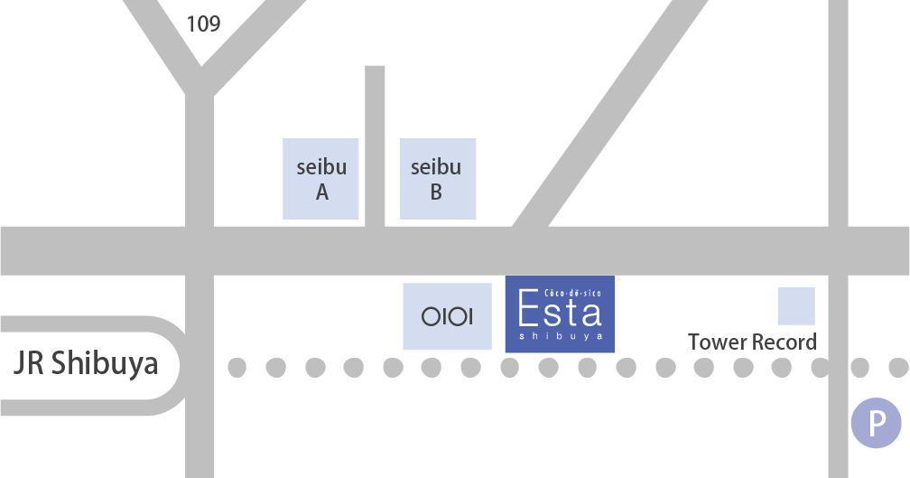 Aoyama Access Map